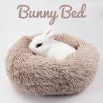 Rabbit bed cushion