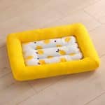 Rabbit cooling mat yellow