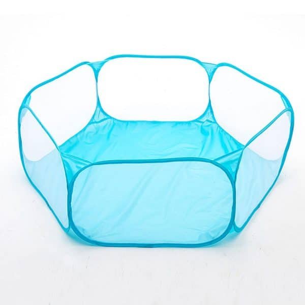 Rabbit playpen blue