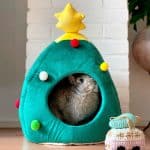 Rabbit house Christmas tree