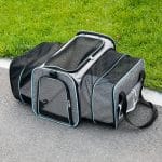 Rabbit carrier with expandable sides