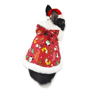 Christmas Bunny Harness, Festive Fun for Your Bun
