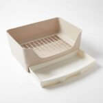 Rabbit Litter Box Beige