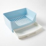 Rabbit Litter Box Blue