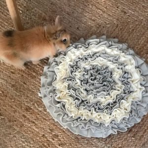 Rabbit Foraging Mat Toy, Snuffle Fun for Buns