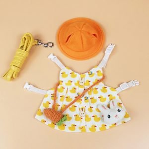 Rabbit Clothes with Hat Bunny Harness, Dress Up & Walk Out