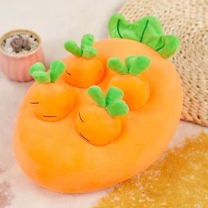 Toy for Rabbit Snuffle Carrot, Let Your Bun Forage