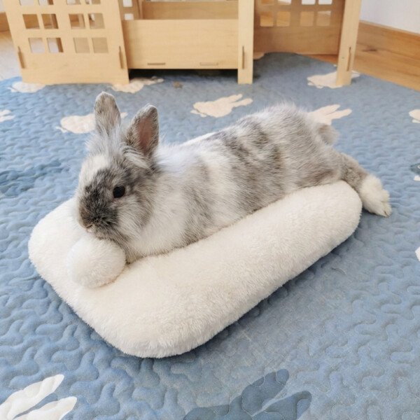 rabbit bed white