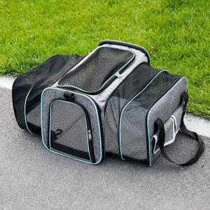 Rabbit Carrier With Expandable Sides, More Room to Breathe