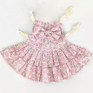 Liberty Rabbit Clothes Bunny Harness, Floral Fun Outdoors