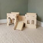 Large rabbit castle
