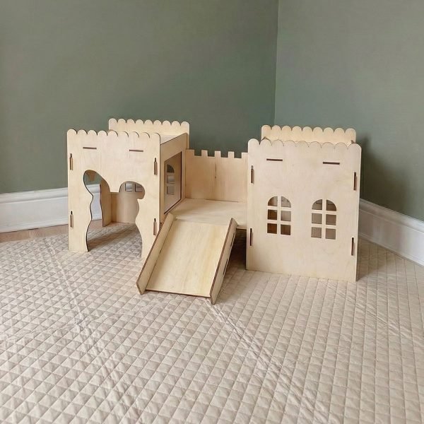 Large rabbit castle