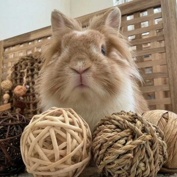 Rabbit Chew Toy balls