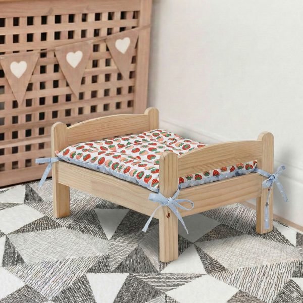 Rabbit bed reversible pillow