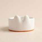 Rabbit bowl in ceramic