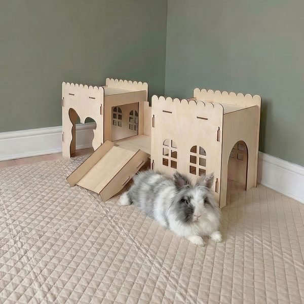 Rabbit castle for bunnies