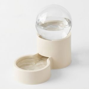 Rabbit water bottle dispenser natural