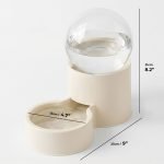 Rabbit water bottle dispenser size