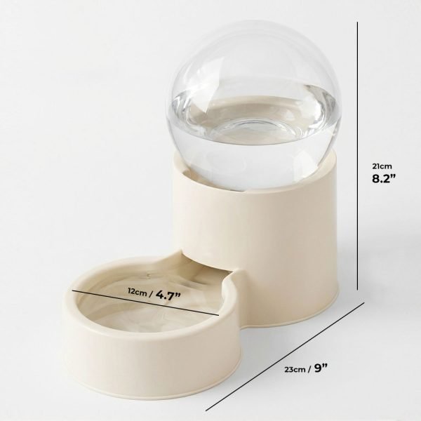 Rabbit water bottle dispenser size