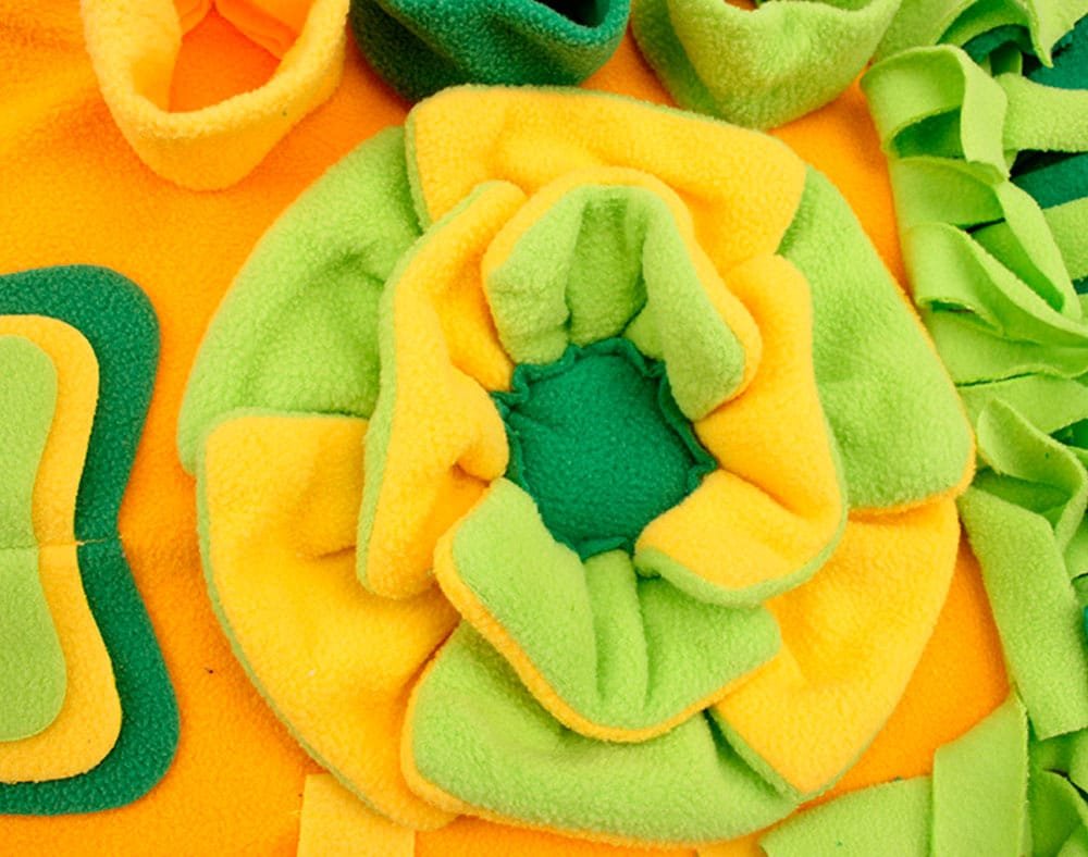 Toy for rabbit foraging mat