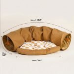 brown rabbit tunnel size