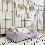 bunny bed purple