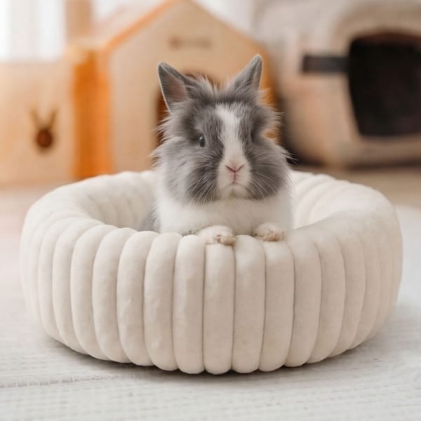 bunny bed round
