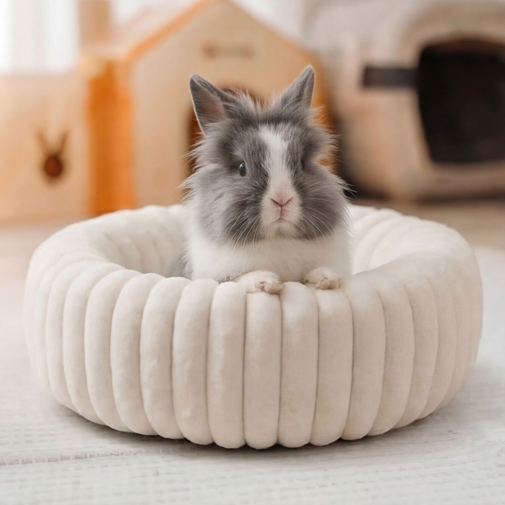 bunny bed round