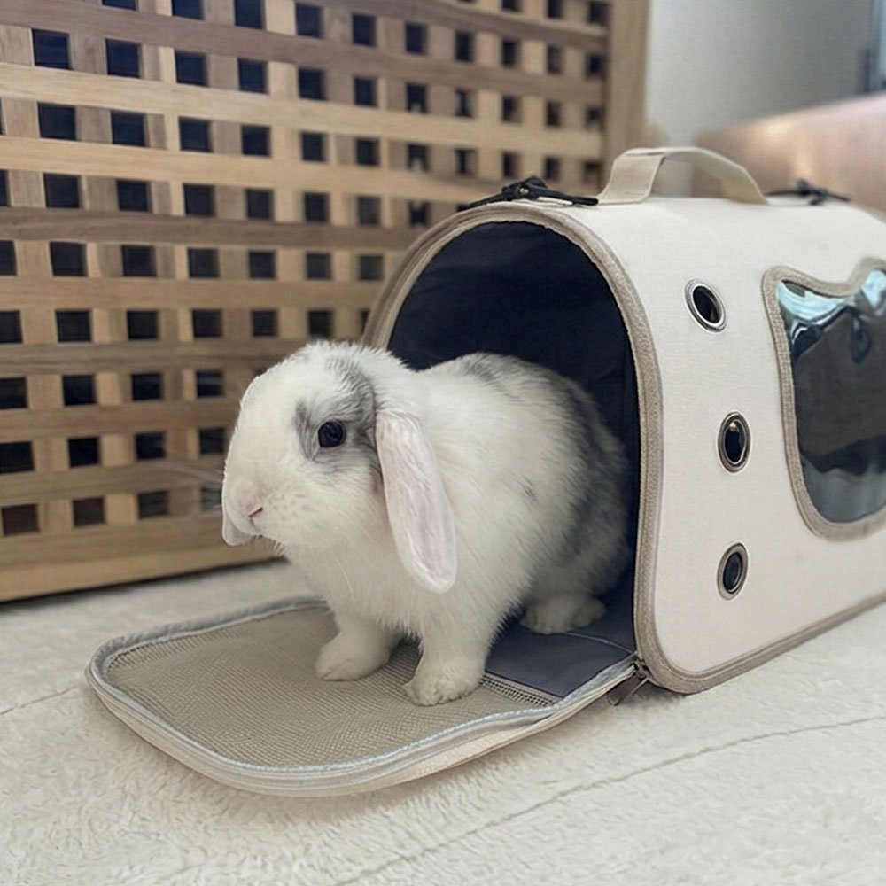 bunny carrier beige