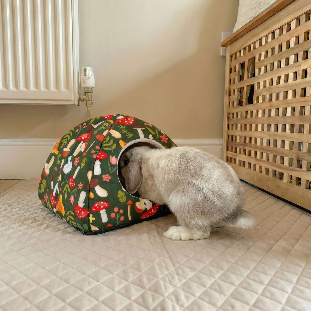 bunny house forest