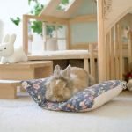 bunny snuggle bed navy