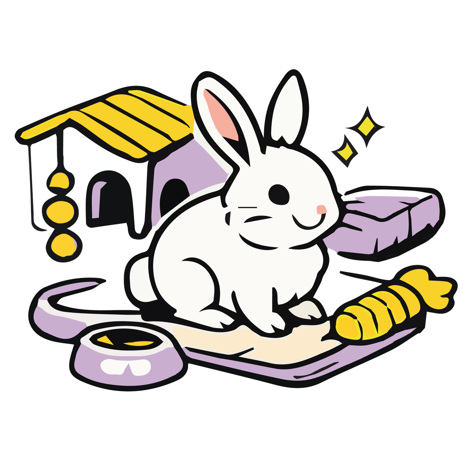 Specially designed for rabbits