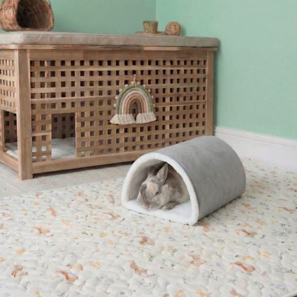 grey rabbit tunnel