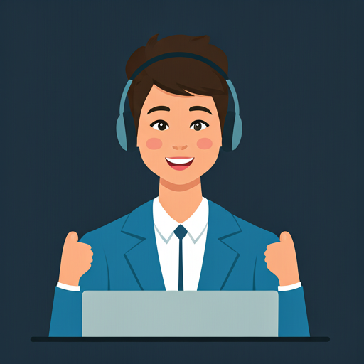 Happy customer with rabbit