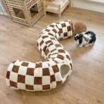 large rabbit tunnel brown