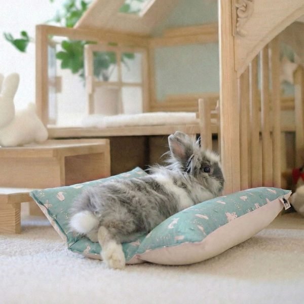 rabbit bed blue