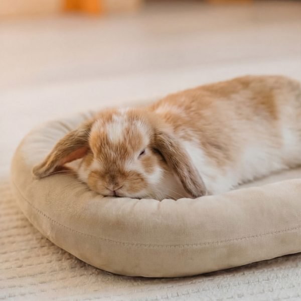 rabbit bed cosy naps