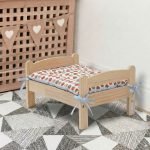 rabbit bed with cushion
