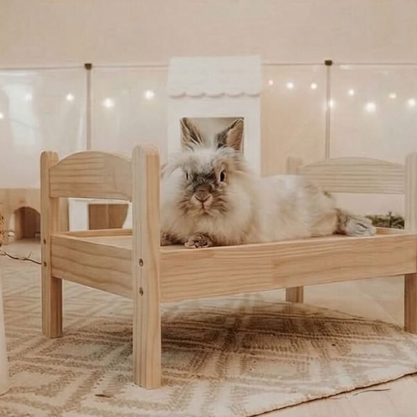 rabbit bed wood