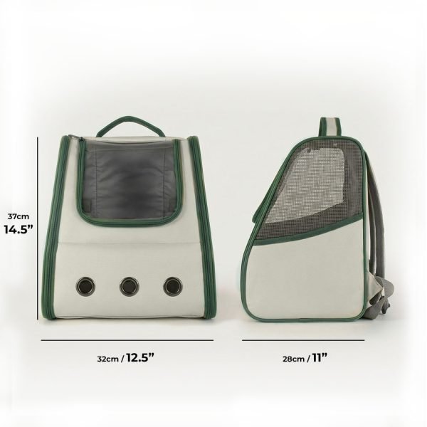 rabbit carrier backpack green size