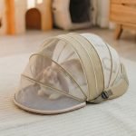 rabbit carrier bag beige