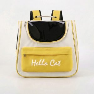 rabbit carrier bag yellow