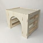 rabbit castle hay feeder House