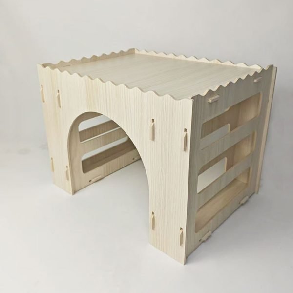 rabbit castle hay feeder House