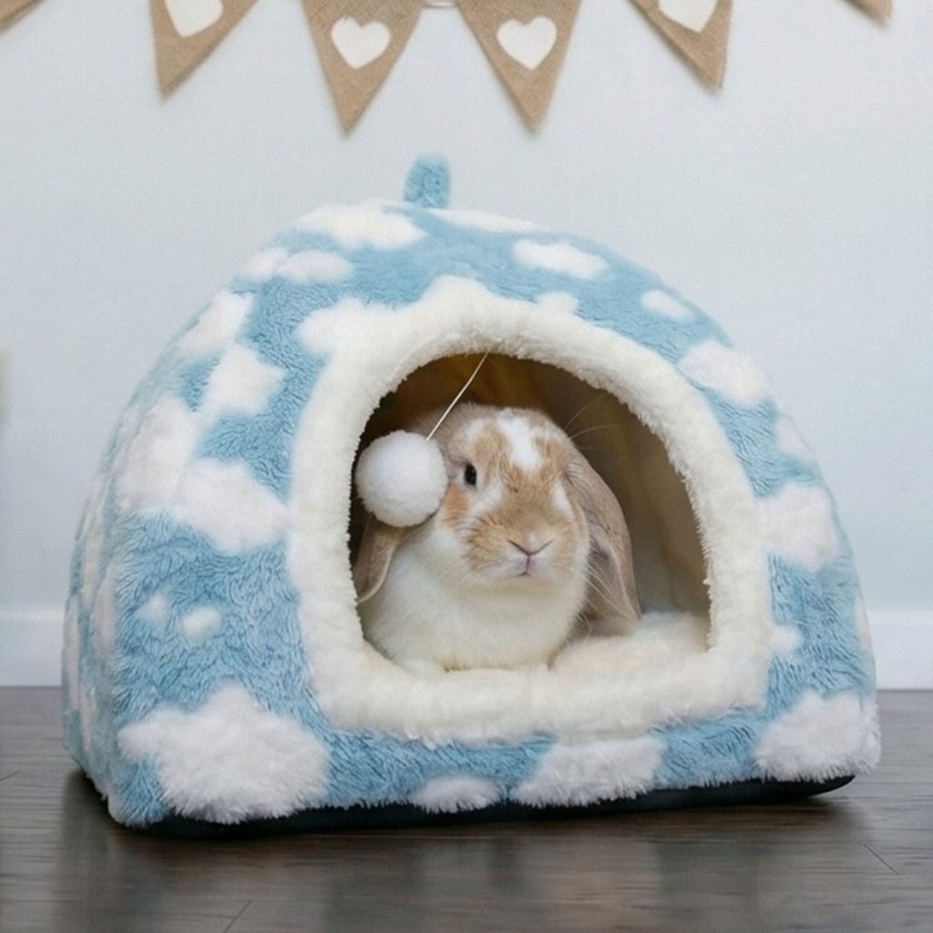 rabbit habitat house