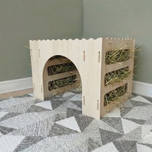rabbit hay feeder House