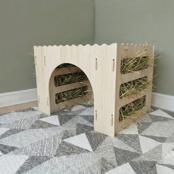 rabbit hay feeder House