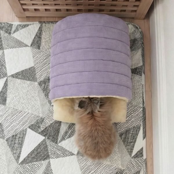 rabbit hideout purple cosy