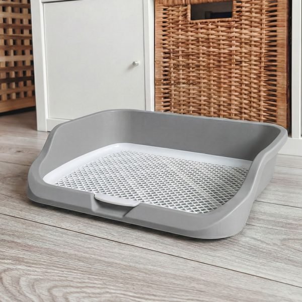 rabbit litter box large with grid