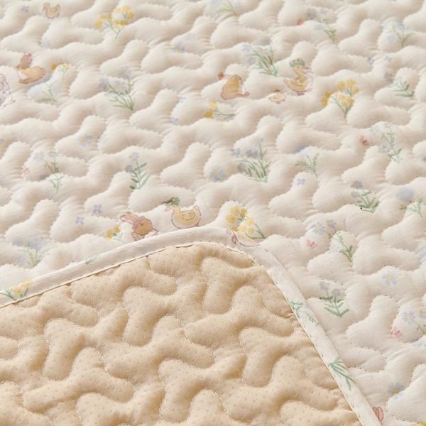 rabbit mat antislip beige